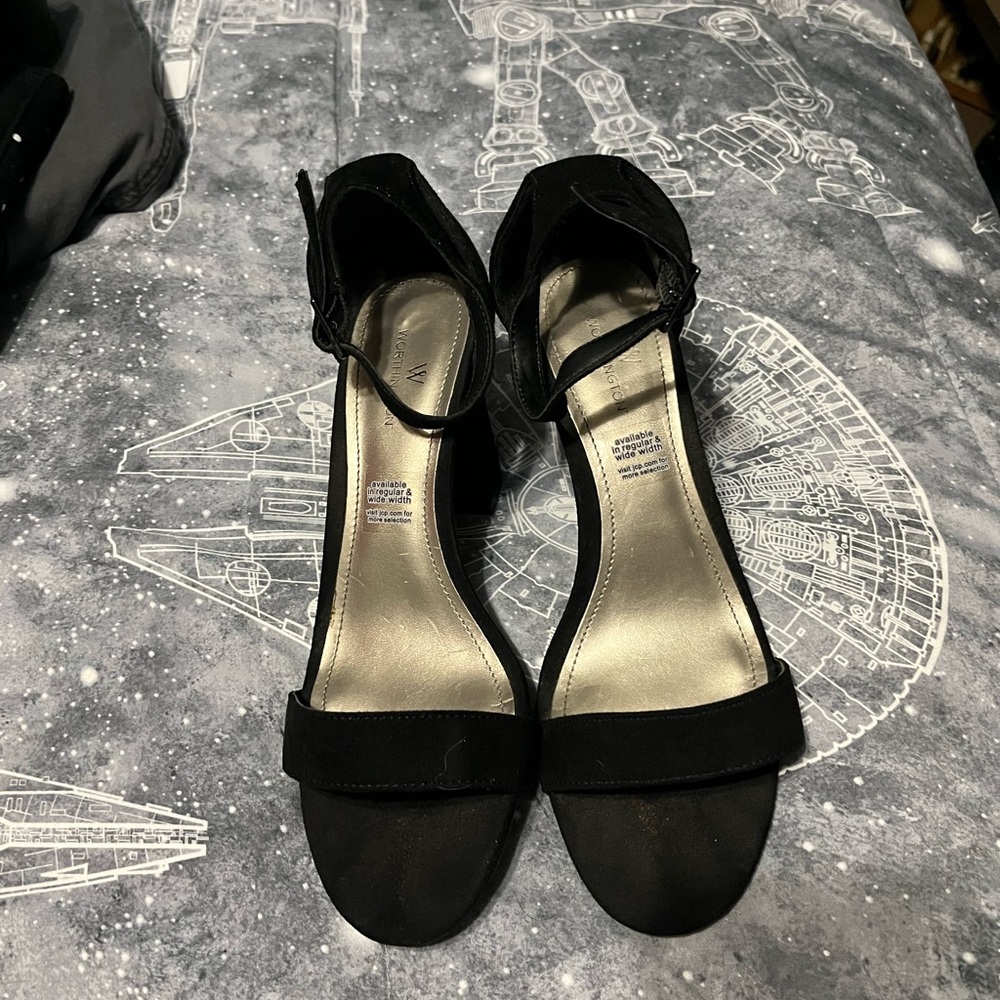 Worthington Elegant Black Heels